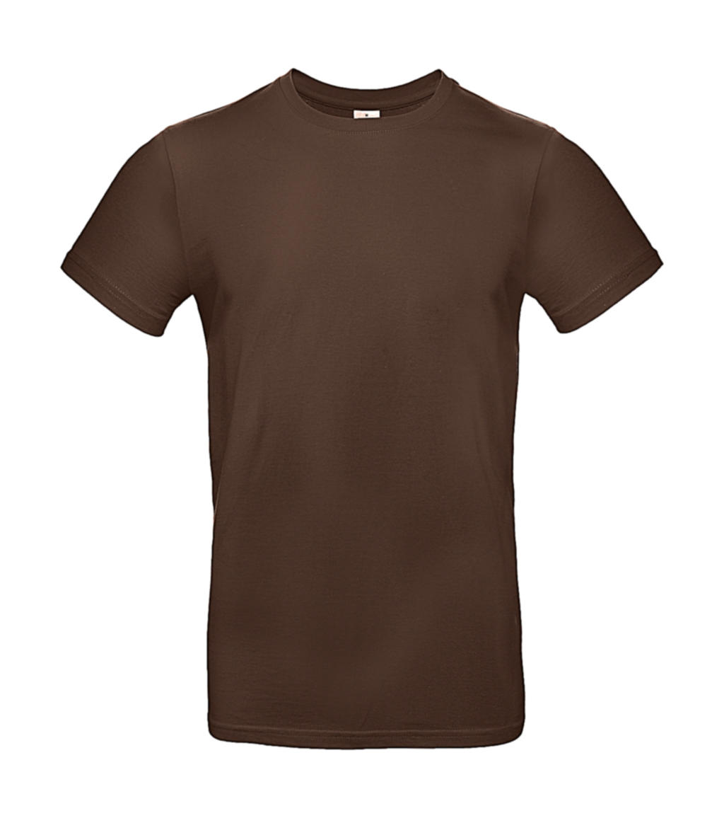 #E190 T-Shirt bedrucken - Chocolate