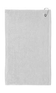 Thames Golftuch bedrucken Golf Towel 30x50 cm White