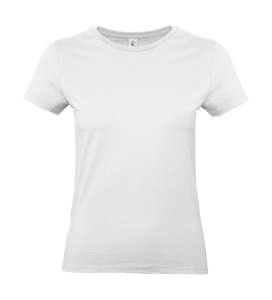#E190 /women T-Shirt bedrucken - White