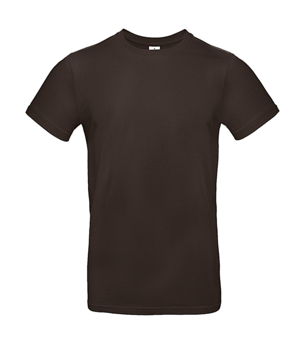 #E190 T-Shirt bedrucken - Brown
