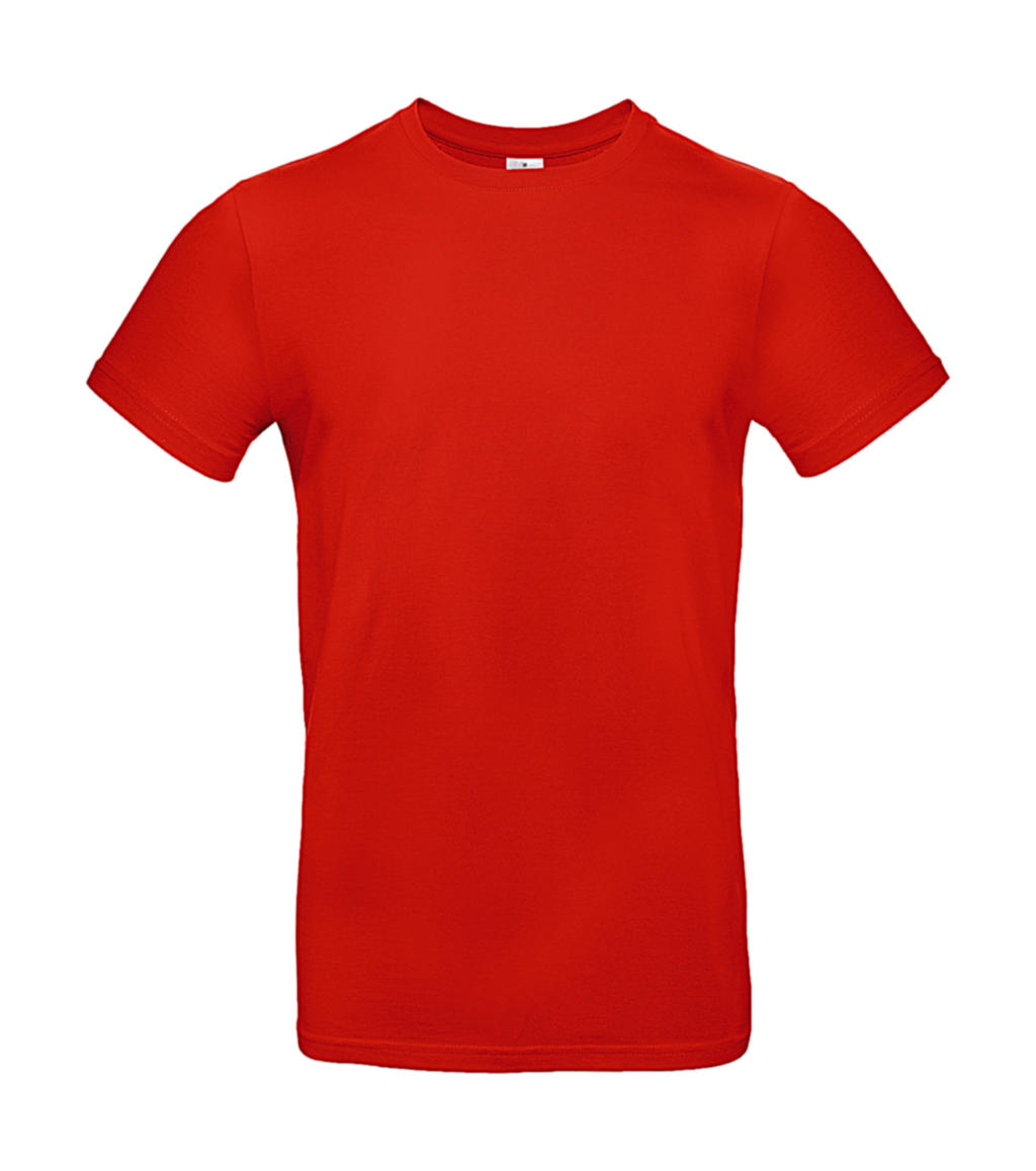 #E190 T-Shirt bedrucken - Fire Red