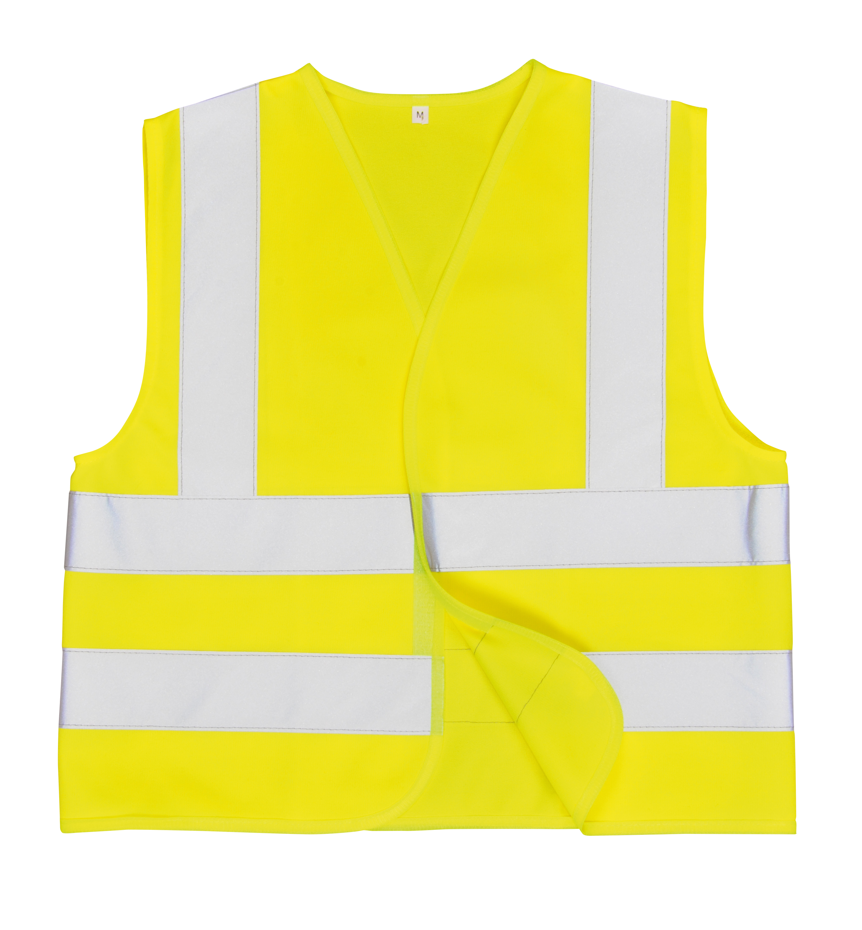 Gelbe Warnweste bedrucken lassen - Warnkleidung